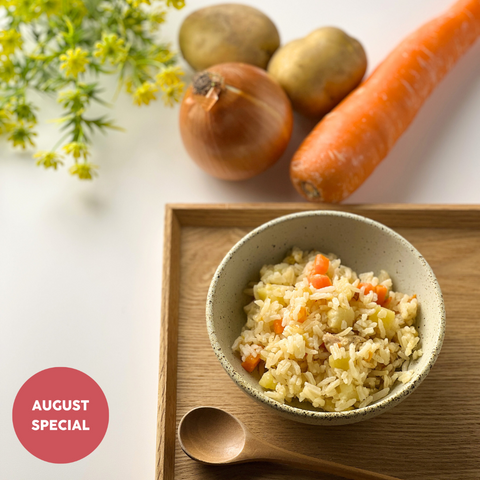 Organic Stir-Fried ABC Chicken Steamed Rice