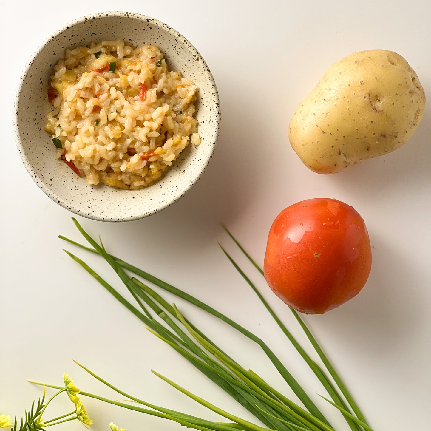 Organic Cod Fish Risotto with Tomato & Potato