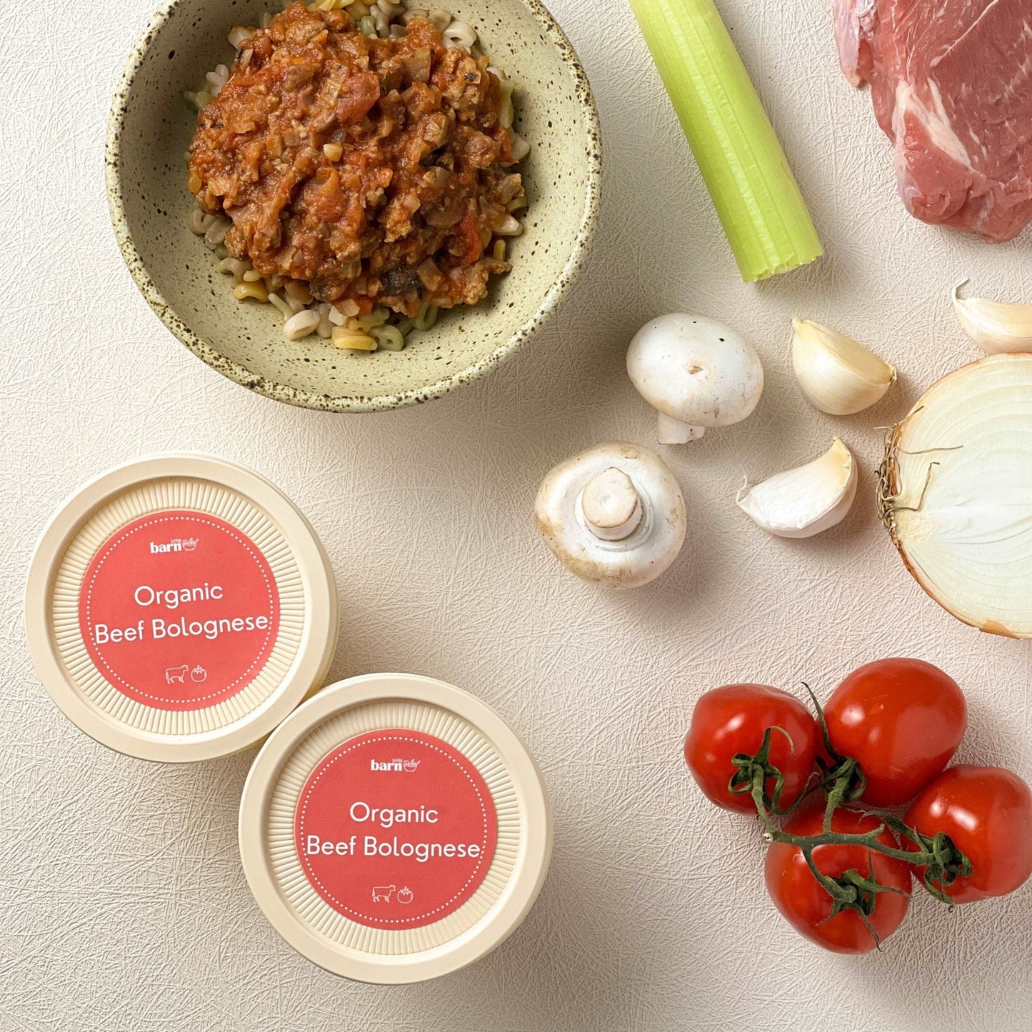 Organic Beef Bolognese - Pasta