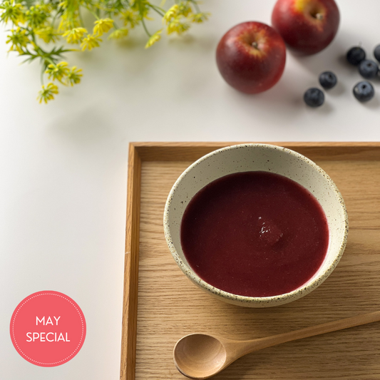 Organic Apple & Blueberry Puree