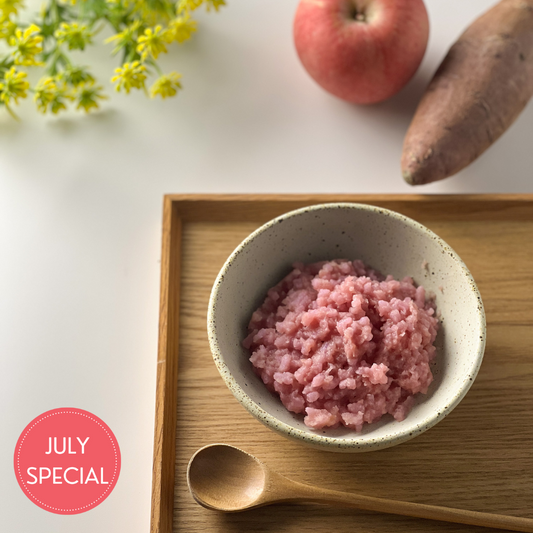 Organic Golden & Purple Sweet Potato Apple Porridge
