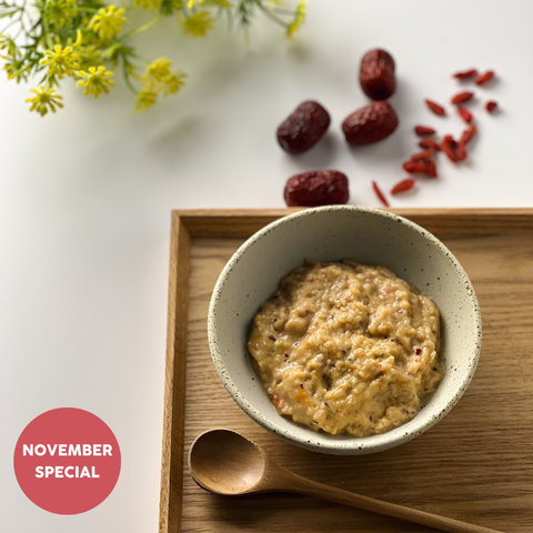 Organic Red Dates & Goji Berries Oatmeal