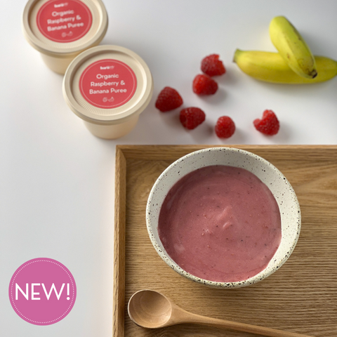 Organic Raspberry & Banana Puree