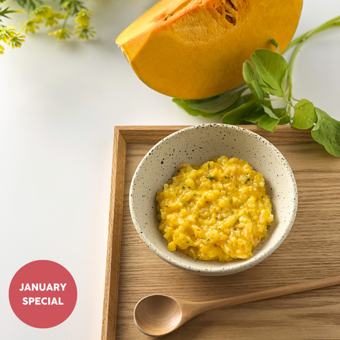 Organic Trout Porridge with Pumpkin & Spinach