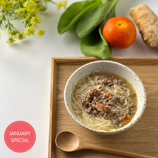 Organic Tomato Beef Noodles