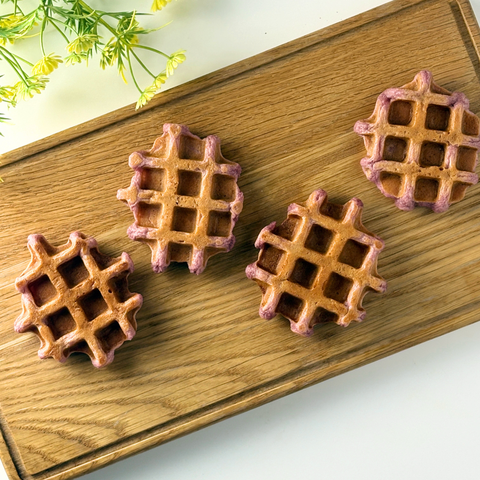 Wholesome Purple Sweet Potato Honey Waffle