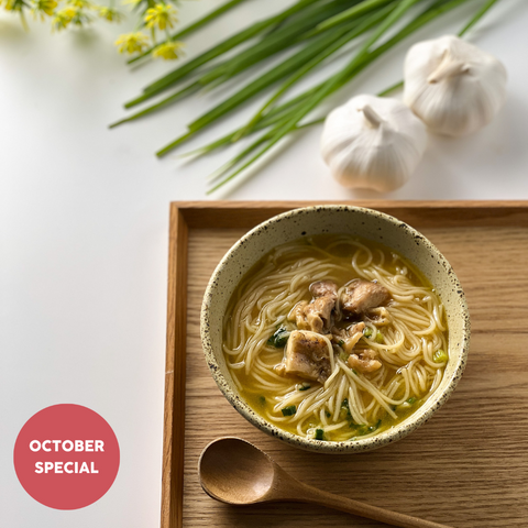 Organic Taiwanese Garlic Chicken Soup Ramen
