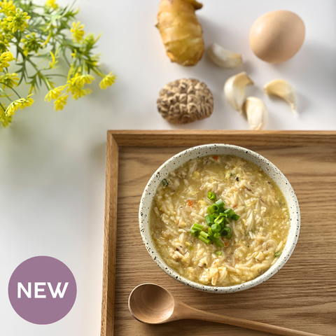 Organic Sesame Chicken & Egg Noodle Soup