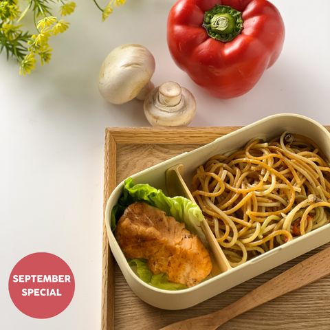 Tri-Colored Aglio-Olio with Pan-Seared Trout