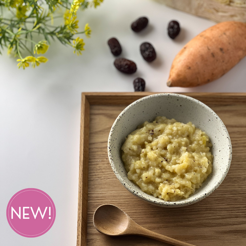 Organic Sweet Potato, Red Dates & Cabbage Porridge