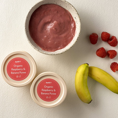 Organic Raspberry & Banana Puree