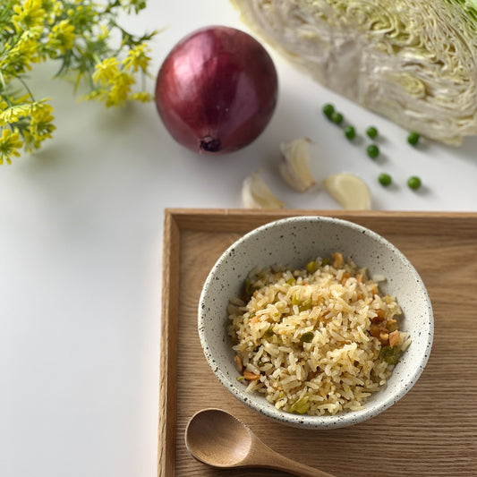 Organic Trout & Cabbage Butter Steamed Rice