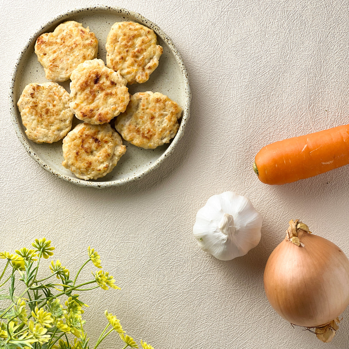 Shop Organic Handmade Mini Chicken Patties for Babies 12M+ | Little Barn