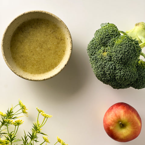 Organic Apple, Broccoli & Chia Seeds Puree