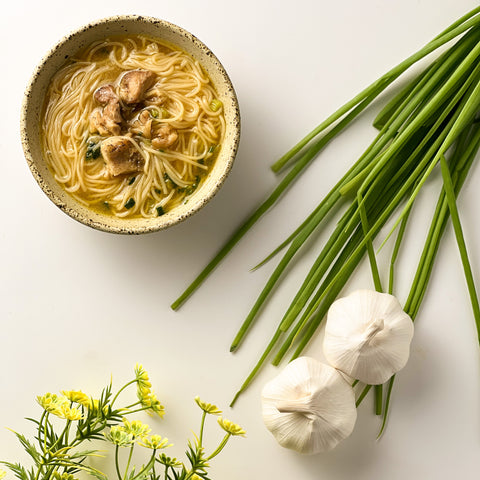 Organic Taiwanese Garlic Chicken Soup Ramen