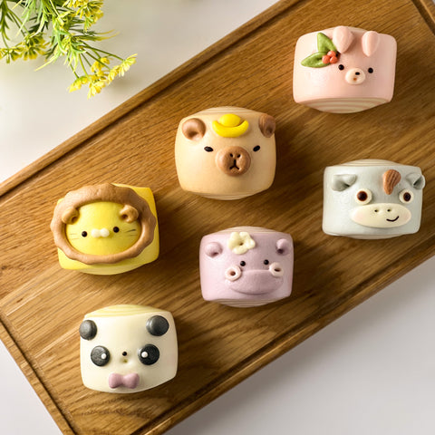 [Ready Stock] Animal Swirl Buns