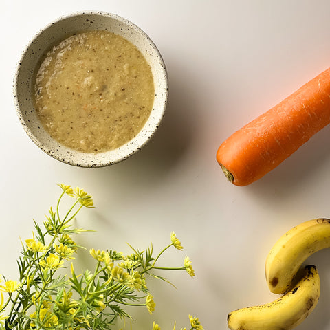 Organic Mango, Banana, Carrot & Chia Seeds Puree