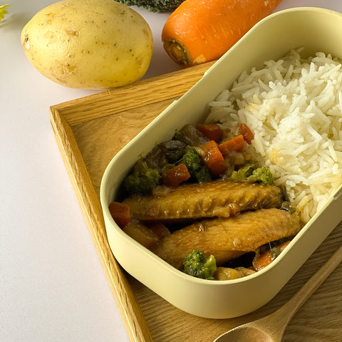 Braised Chicken & Potato with Rice