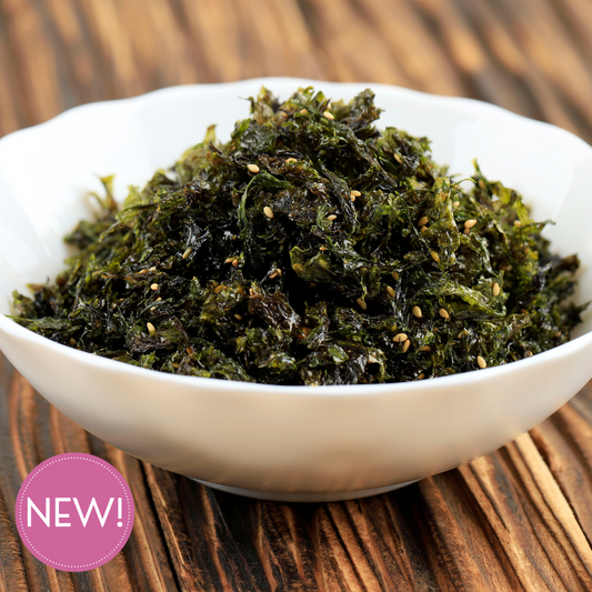 Organic Roasted Seaweed Flakes with Kid Soy Sauce