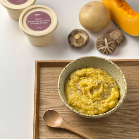Organic Shiitake Mushroom, Potato & Pumpkin Porridge - Porridge